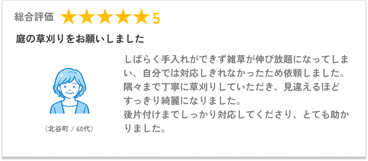 お客様アンケート